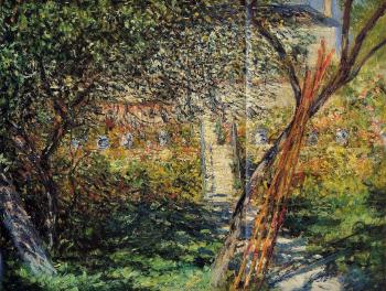 Claude Oscar Monet : Monet's Garden at Vetheuil
